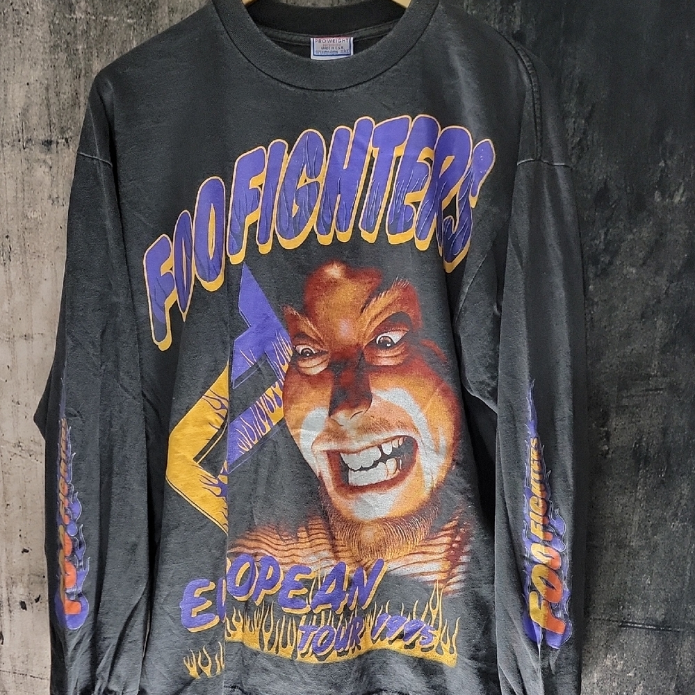 Foo Fighters European Tour 1995 Long Sleeve Shirt